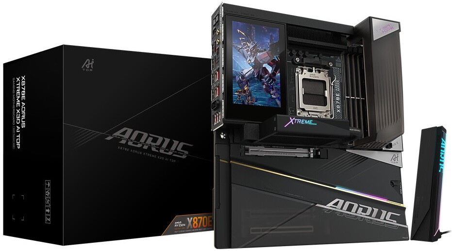 Gigabyte anuncia a X870E Aorus Xtreme X3D AI TOP, placa-mãe topo de linha para AMD AM5 8 50022 gigabyte x870e aorus xtreme ai top x3d 5