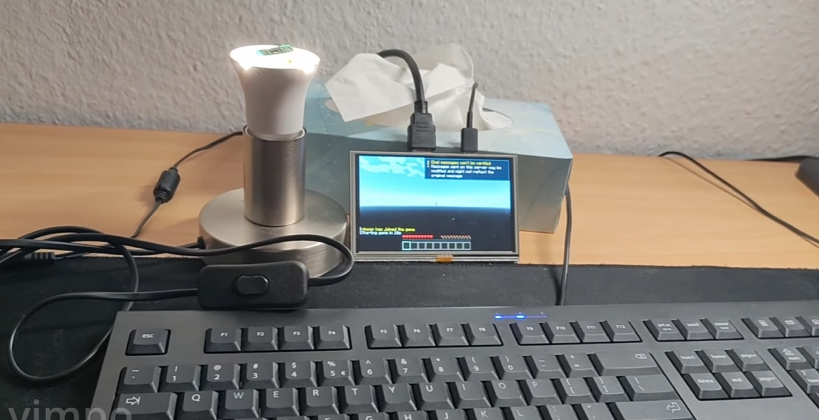 Servidor de Minecraft rodando em uma lâmpada? Sim, e ele funciona de verdade 6 Captura de tela 2025 11 11 221029