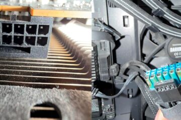 conector queimado