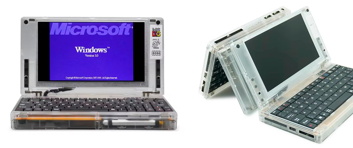 MS-DOS sem emulação: pocket8086 é o PC retrô que cabe na sua mão