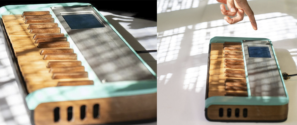 De papelão a som digital: o sintetizador artesanal que impressiona pela simplicidade 1 sintetizador