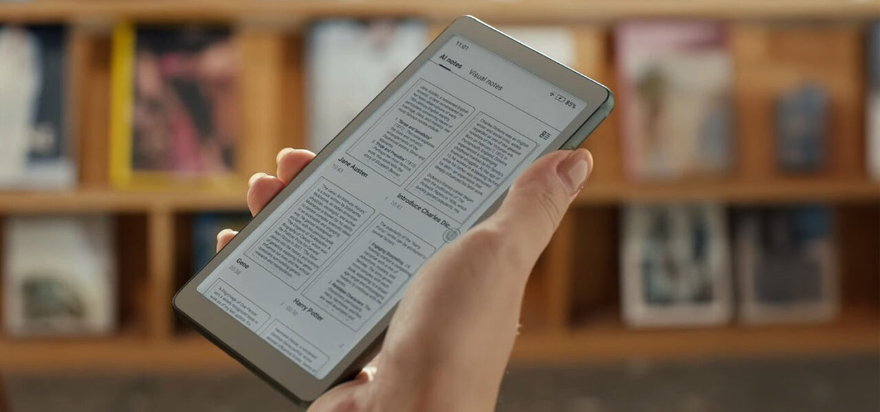 O e-reader que roda Android e tem IA: conheça o Viwoods AiPaper