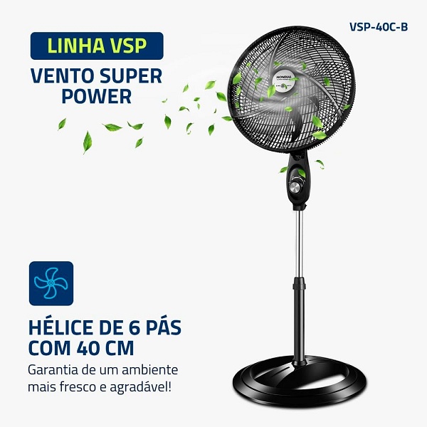 Ventilador de coluna Mondial em promoção: alívio imediato contra a onda de calor 1 1 68