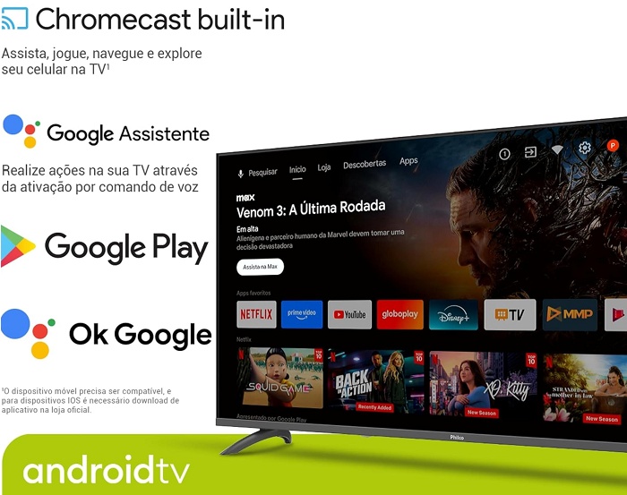 R$1.665 numa Smart TV 4K de 50”: o que a Philco entrega por esse preço? 2 2 31