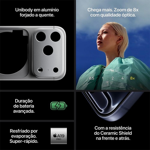 iPhone 17 Pro 512GB fica mais barato com desconto de R$ 3.500 2 2 51