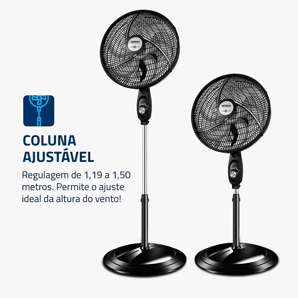 Ventilador de coluna Mondial em promoção: alívio imediato contra a onda de calor 2 2 57