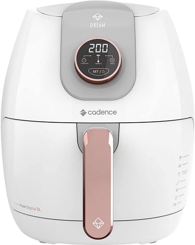 Air fryers vermelhas e brancas em oferta: 5 modelos que viram decoração na sua cozinha 4 4