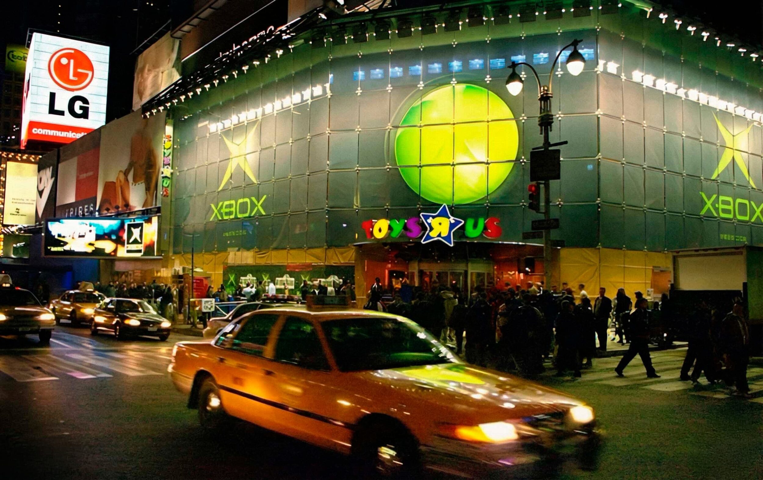 Relíquia: veja imagens do lançamento do primeiro Xbox, em 2001 1 xbox lançamento