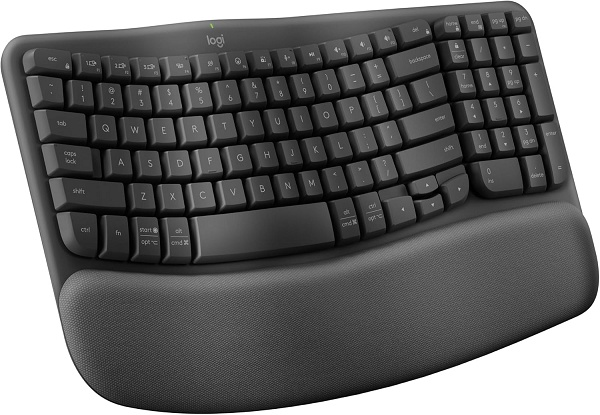 Adeus dor no pulso e nos ombros: teclado e mouse ergonômicos Logitech em oferta 1 1 25
