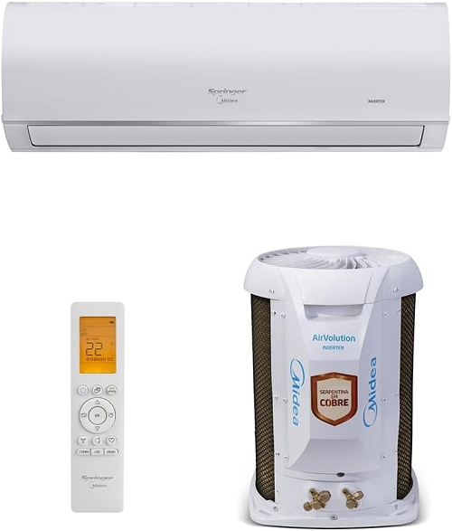 Ar-condicionado inteligente Springer Midea Inverter com 21% OFF promete economia real na conta de luz 1 1 30