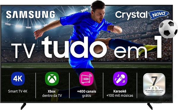 Smart TV Samsung 50" 4K por menos de R$ 2.000: recursos de modelos mais caros 1 1 50