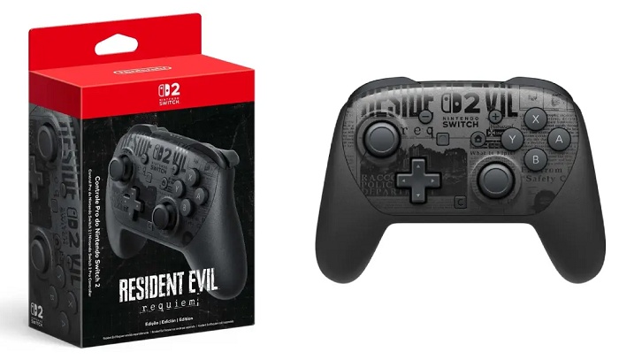 Controle Pro do Switch 2 ganha visual de Resident Evil Requiem e já está em pré-venda! Garanta o seu! 1 2 1 5