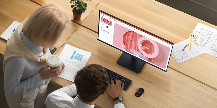 Monitor gamer Samsung 27" com 29% OFF: conforto visual para longas sessões 3 3 23