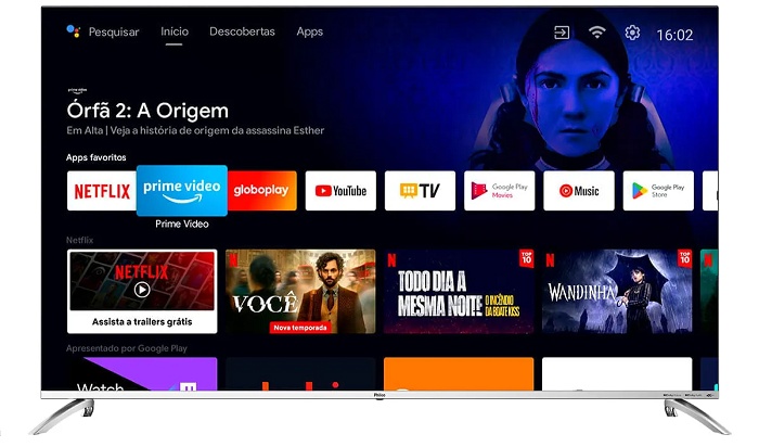 Quer telona? Smart TV Philco de 58 polegadas 4K por menos de R$ 2.220 chama atenção 1 1 37