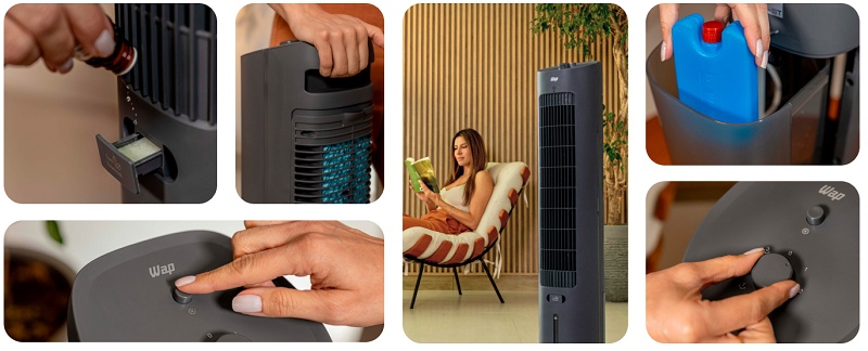 WAP Air Fresh: O Climatizador 4 em 1 fica ainda mais acessível com 27% de desconto 2 1 51