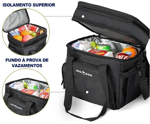 Vai viajar no Carnaval? A bolsa térmica 20L que salva a viagem (22% OFF + cupom) 2 2 1 7