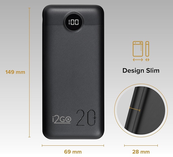 Vai viajar no Carnaval? Power bank i2GO cai 26% e vira item essencial 3 2 11