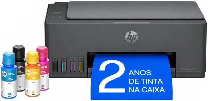 Por que a impressora tanque de tinta é melhor do que a de cartucho? HP Smart Tank 589 sai por menos de R$760! 3 1 55