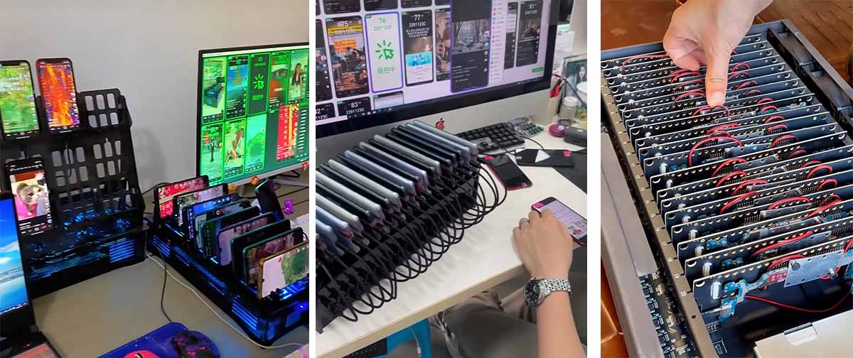 Exclusivo: como funciona o grupo que vende “fazendas de celulares” no Telegram para manipular engajamento nas redes sociais