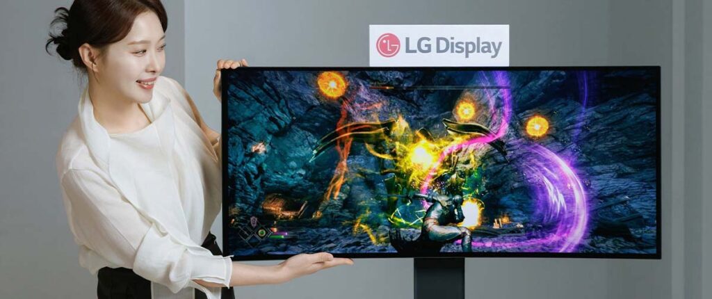 Tandem OLED de 3ª geração: LG Display revela painel gamer 27″ 720Hz e ...