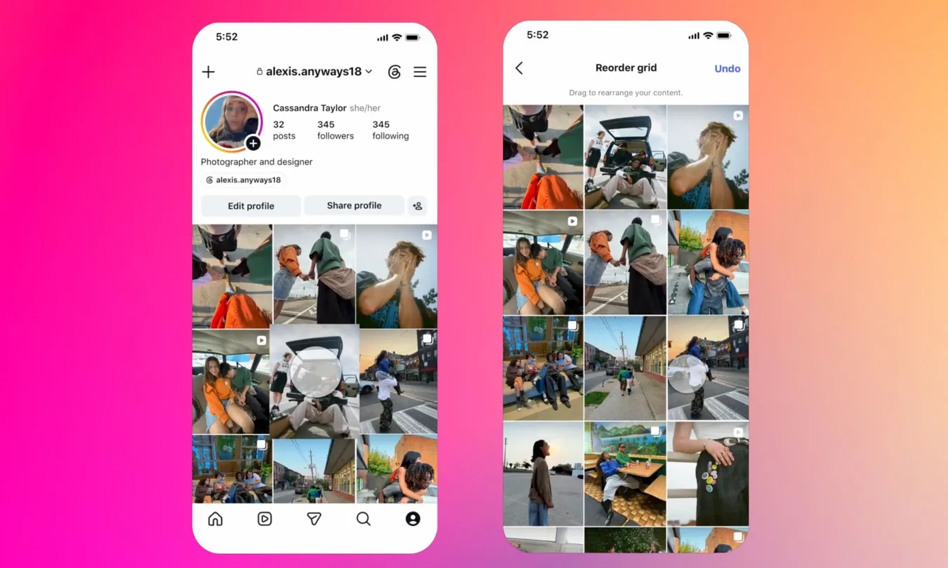 Finalmente: reorganize sua grade do Instagram diretamente no app