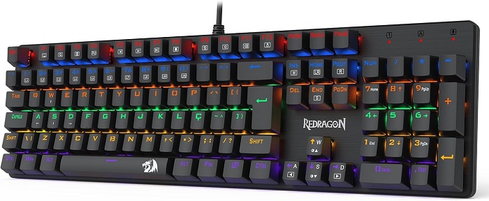 Setup gamer: teclado mecânico e mouse da Redragon com descontos imperdíveis para montar sua estação de jogo 2 1 4
