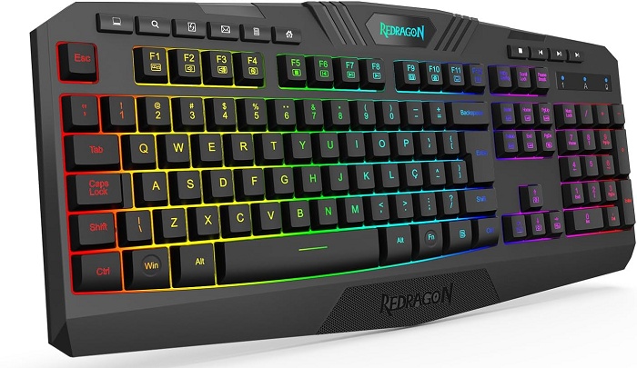 Teclado gamer Redragon Harpe Wireless com 25% de desconto: RGB, ABNT2 e liberdade sem fio por um preço imperdível 1 1 68