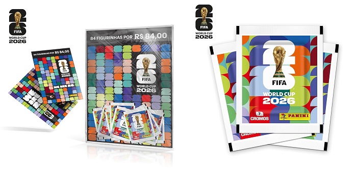 Kit de figurinhas da Copa 2026 com 25% OFF: 24 envelopes para acelerar a missão de completar o álbum! 1 1 7