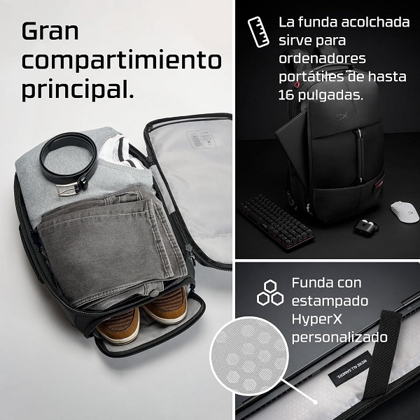 HyperX Knight com 43% de desconto: a mochila gamer que carrega seu setup inteiro e ainda serve de mala de mão no avião 2 2 1 14