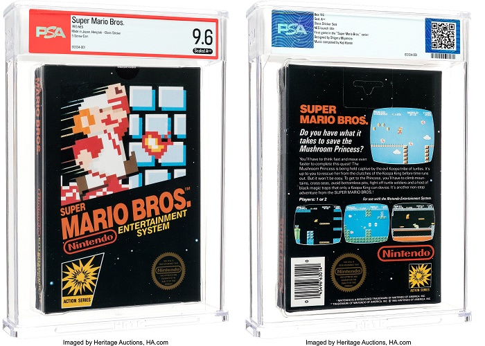 Cópia lacrada de Super Mario Bros. vende por recorde de US$ 3 milhões 1 2 1 23