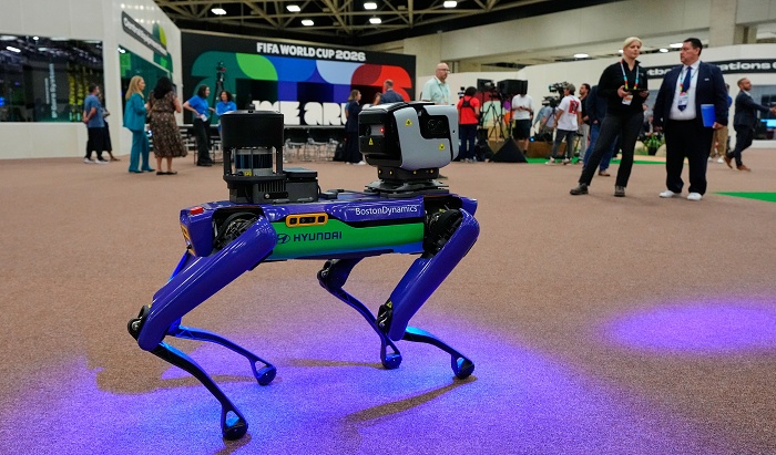 Cães-robôs na Copa: Boston Dynamics Spot fará patrulha autônoma em Dallas 2 2 1 7