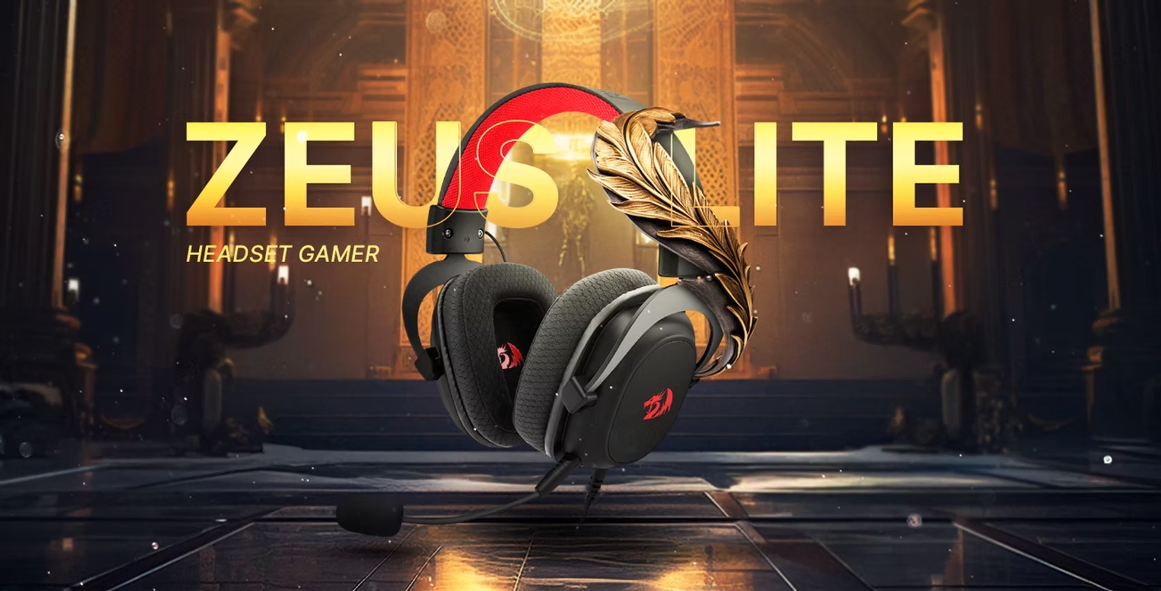 Oferta 6.6: Redragon Zeus Lite sai de R$249 por R$88 com desconto + cupom na Amazon!