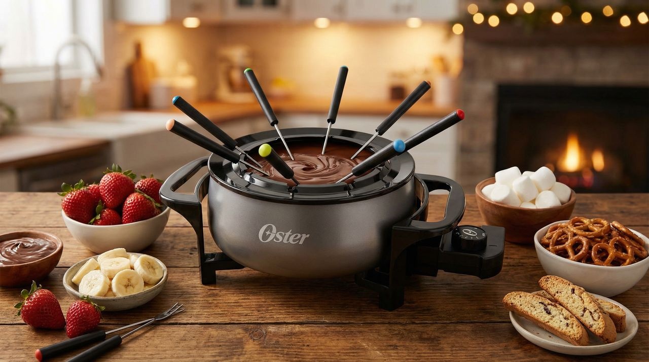 Garantindo o jantar romântico do Dia dos Namorados: panela para fondue da Oster com 36% de desconto