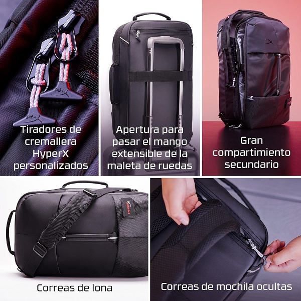 HyperX Knight com 43% de desconto: a mochila gamer que carrega seu setup inteiro e ainda serve de mala de mão no avião 3 21 9