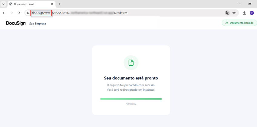 Sites falsos da DocuSign são usados para distribuir malware no Brasil 1 duckusin