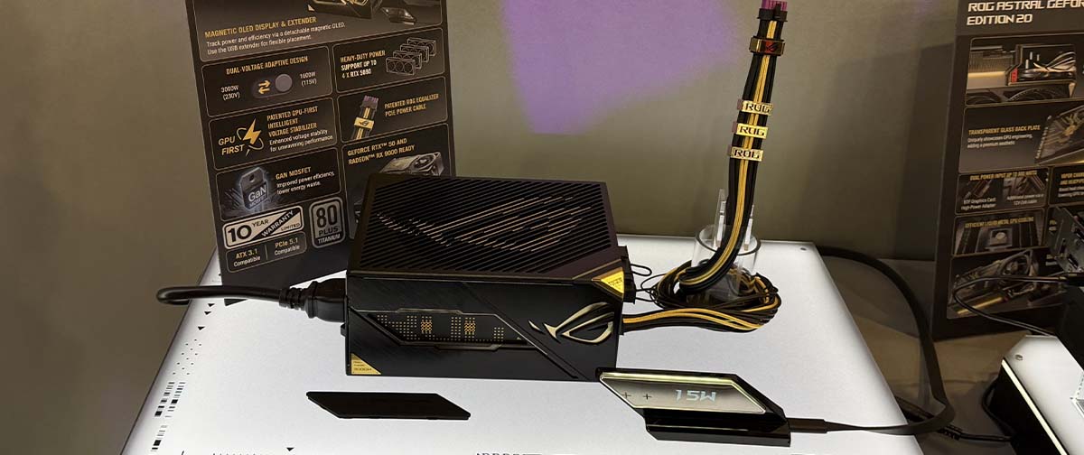 3.000 Watts: ASUS anuncia fonte que consegue dar conta de até quatro RTX 5090 ao mesmo tempo