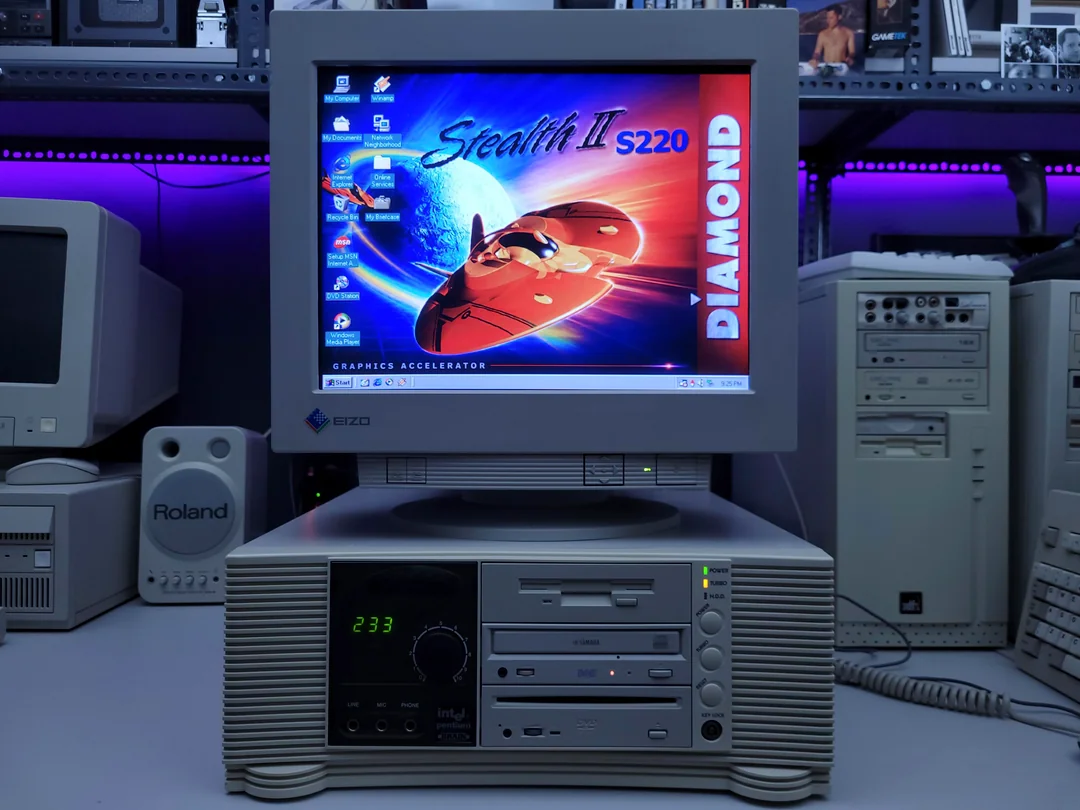 Homem restaura gabinete e monta PC multimídia com hardware retrô; configuração inclui Pentium MMX e placa de som da Yamaha 1 not the usual suspects a multimedia pc build v0 8jsrnqdvm69h1 1