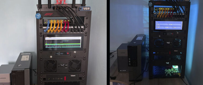 Jovem de 20 anos monta servidor doméstico em rack compacto com Proxmox ...