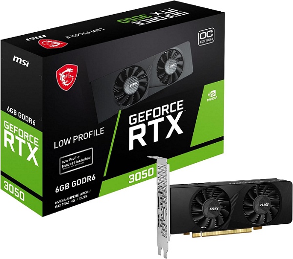 Placa de vídeo MSI RTX 3050 LP 6GB OC por menos de R$1.000: veja para quem ela é indicada! 1 1 37