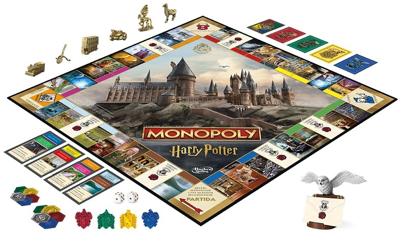 Monopoly Harry Potter com 39% de desconto: o clássico Banco Imobiliário ganha uma versão mágica em Hogwarts 1 2 1 31