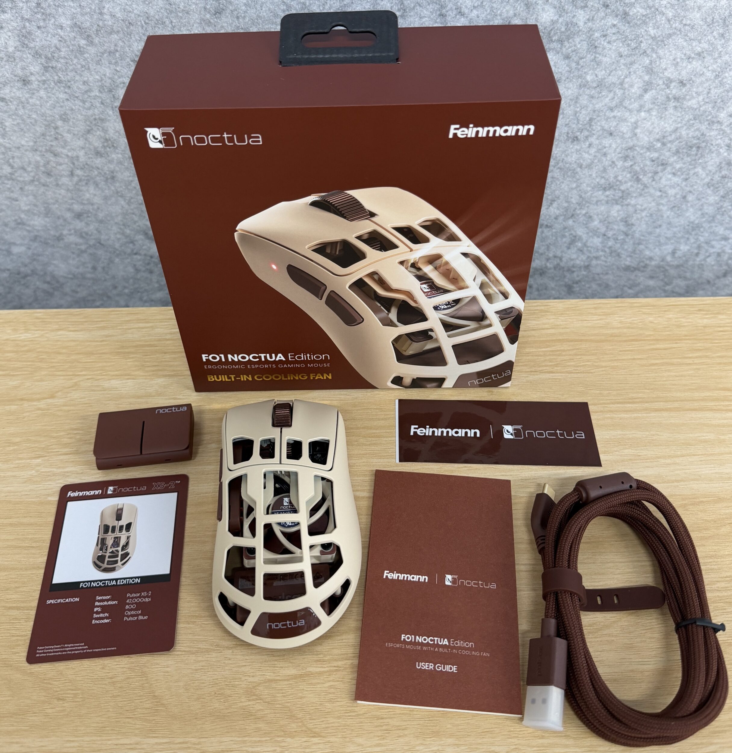 Pulsar Feinmann F01 Noctua Edition é lançado com ventoinha integrada para resfriar a mão 1 HNu7sJza8AAYatK