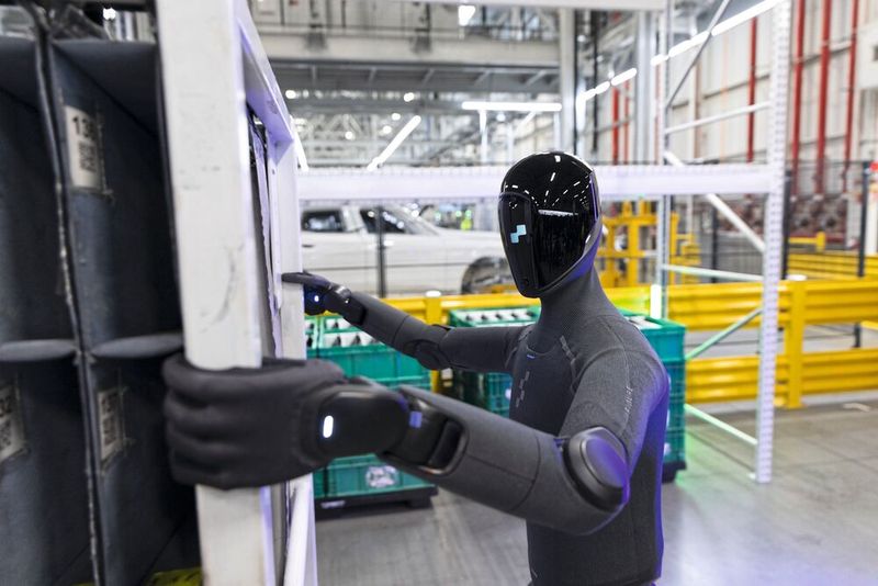 BMW colocou um robô humanoide na sua fábrica, e ele já faz uma tarefa que até pouco tempo era exclusiva de humanos 1 bmw