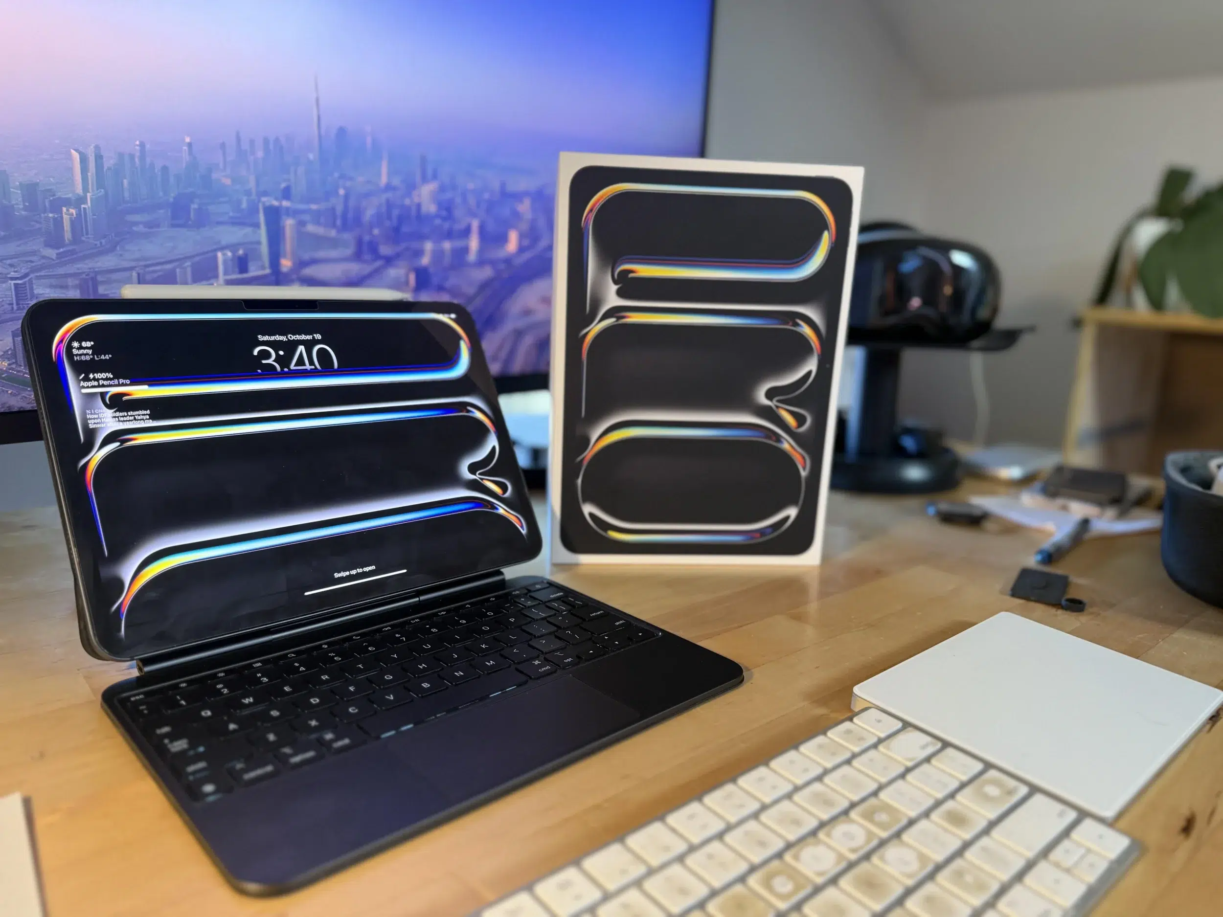 Homem mostra como ficou seu iPad Pro M4 após metade da tela parar de funcionar 1 ipad