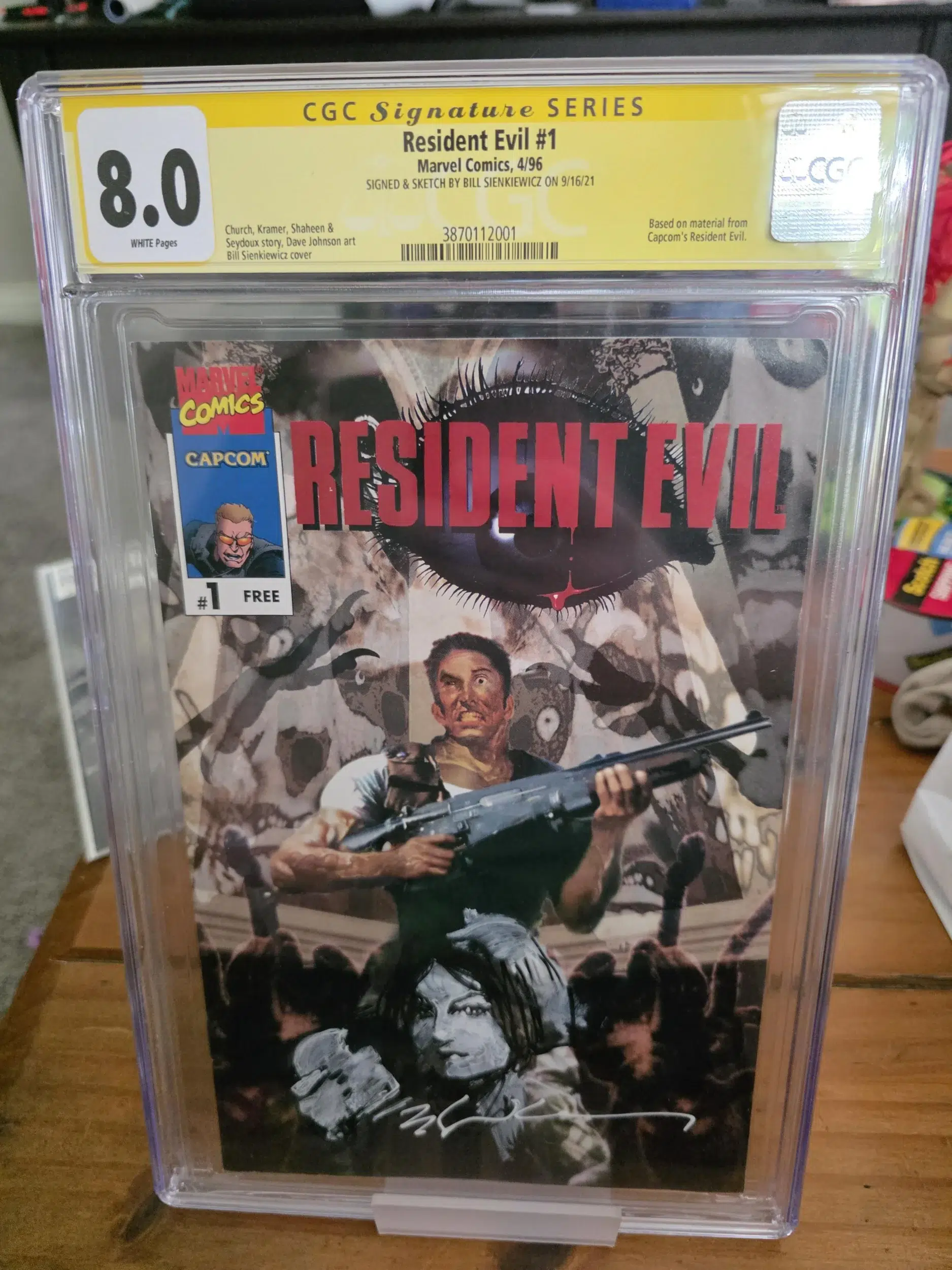 Este fã passou seis anos montando uma coleção de Resident Evil e comemora: "eu amo essa franquia; ela me traz uma alegria genuína" 1 my resident evil collection nearly every major variant of v0 v8p3ueaanbeh1