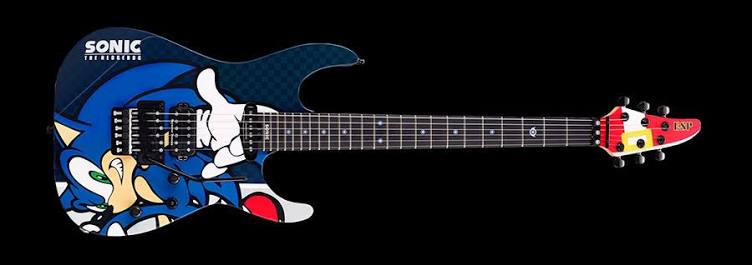 A treta entre a SEGA do Japão e dos EUA que definiu o visual do Sonic que você conhece 3 sonic guitarra