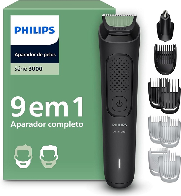 Quer aposentar a gilete? O aparador Philips Multigroom 9 em 1 está saindo por praticamente R$100 e serve para o corpo todo! 1 1 16