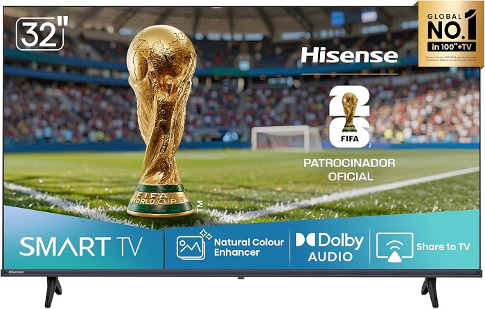 Uma TV de 32 polegadas é um bom investimento? Modelo da Hisense está em promoção por R$899 2 1 36