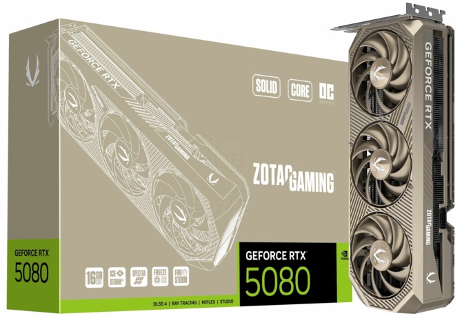 ZOTAC comemora 20 anos com GeForce RTX 5080 SOLID CORE OC em edição limitada 1