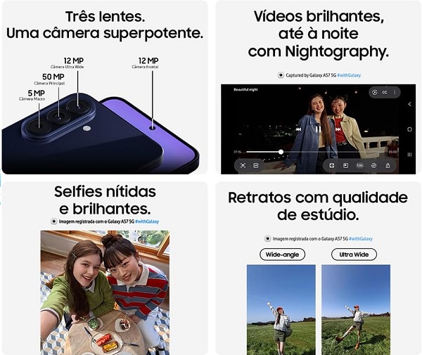 Samsung Galaxy A57 5G com 50% de desconto! Para quem ele é indicado? 2 2