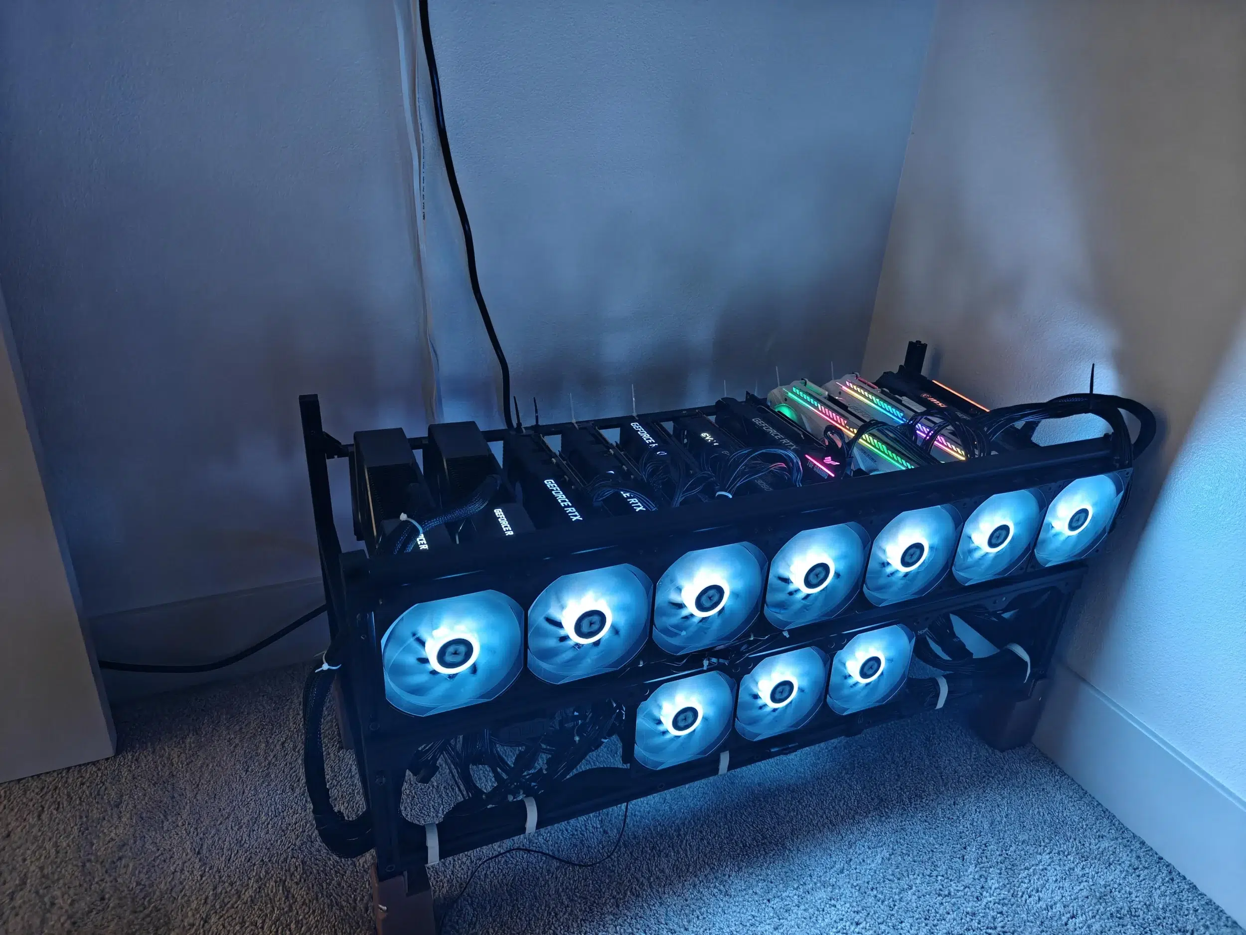 Entusiasta monta servidor com oito RTX 3090 para rodar IA localmente e explica por que reduziu a potência de todas as GPUs 1 placa 1